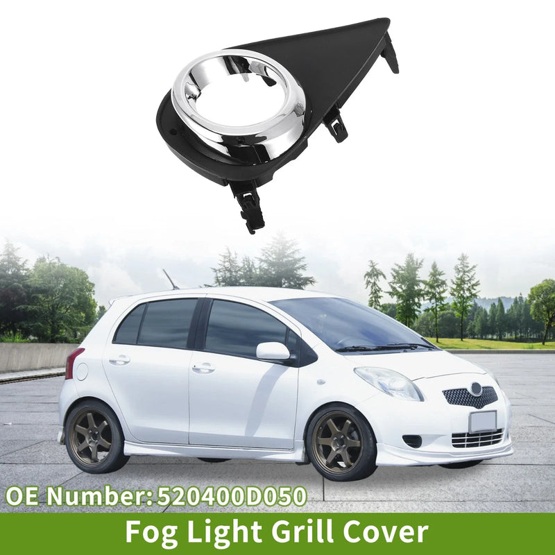 Toyota Yaris 1 Pc Front Left Fog Light Grill (2015–2017)