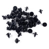 Nissan Mudflap Bumper Fender Clips 50 x Push Rivet Fasteners