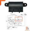 Toyota Hilux Ute 2005-2015 Genuine Console Compartment Door Hinge