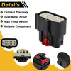 Ford Female Adapter 1Pc 16 Pins Headlight Connector Plug