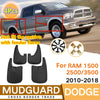 Dodge Ram 4x Splash Guards Mud Flaps (2009–2018)