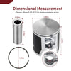 Honda CR85R / CR85RB 2003-2007 Top End Rebuild Piston Gasket Ring Kit 47.5mm