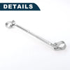 Motorcycle Handle Bracket 1 x Adjustable Handlebars Silver Tone