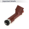 Toyota Yaris (2005-2013) 1 x Dark Red Fuel Injector 1.5L