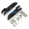 Suzuki GSX-R1000 GSXR1000 Black Front Footrest Pegs (2005-2018)
