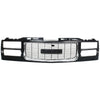 Grille Assy Black with Chrome Center For 94-98 GMC C1500