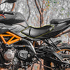 Motorcycle Seat Cover / Size M / Breathable 3D Mesh Black