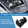 Mercedes-Benz C-Klasse W204 (2007-2014) 1 x Pcs Hood Latch Assembly