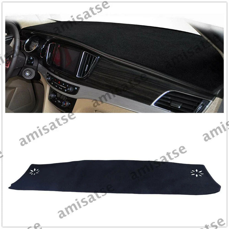 Tesla Model 3 (2017-2019) Black Carpet Cover Pad Dashboard Mat