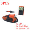 GY6 CDI + Spark Plug + Ignition Coil