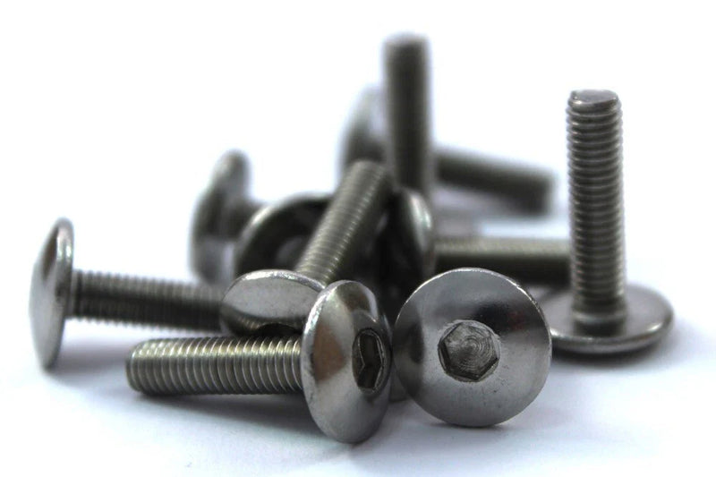 Motorcycle Pan Head Fairing Bolts M5 x 20mm 10 Pack