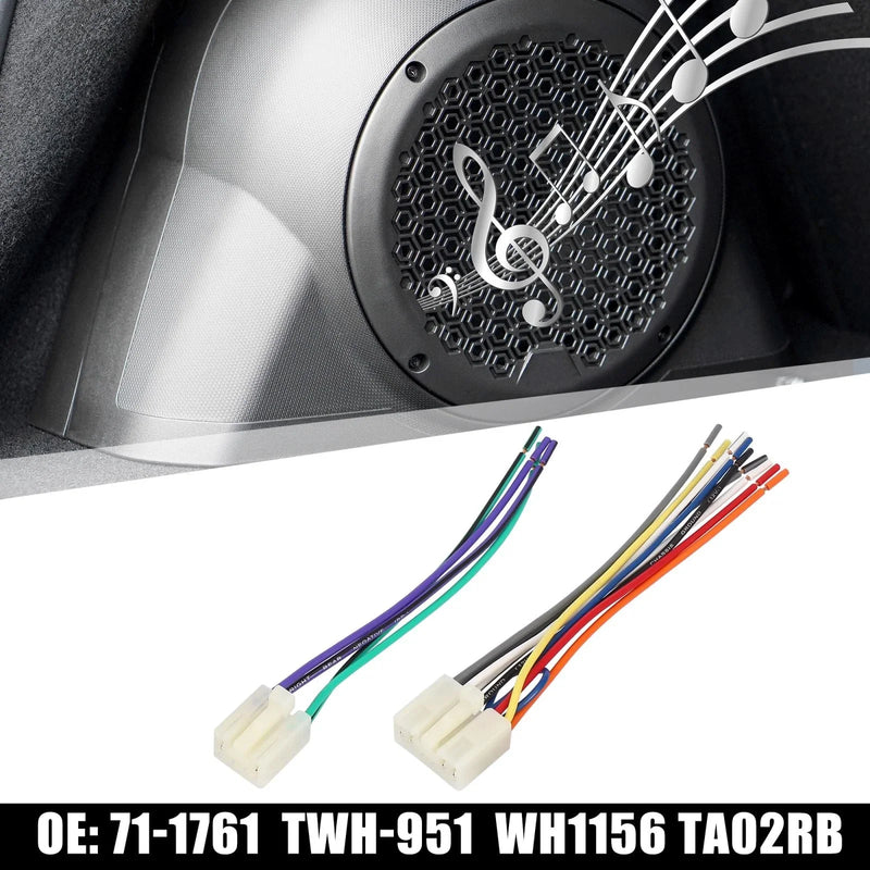 Toyota Car CD Player Wiring Harness Radio Adapter
