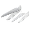 Mercedes-Benz 4 x Car Door Protective Strip Anti-Collision Carbon Fiber