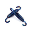 Motorcycles 4pcs 59mm Blue Exhaust Pipe Stainless Steel Swivel Springs