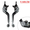 Kawasaki Ninja 650R Folding Extendable Brake Clutch Levers (2006-2011)