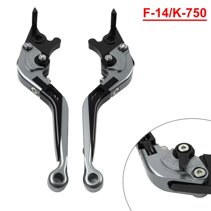 Kawasaki Ninja 650R Folding Extendable Brake Clutch Levers (2006-2011)