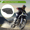 Motorcycles Knuckle Protector Dark Brown Plastic Set Universal Hand Guard