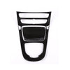 Benz E-Class W213 2016-2018 Piano Black Console Gear Shift Cover Trim Fit