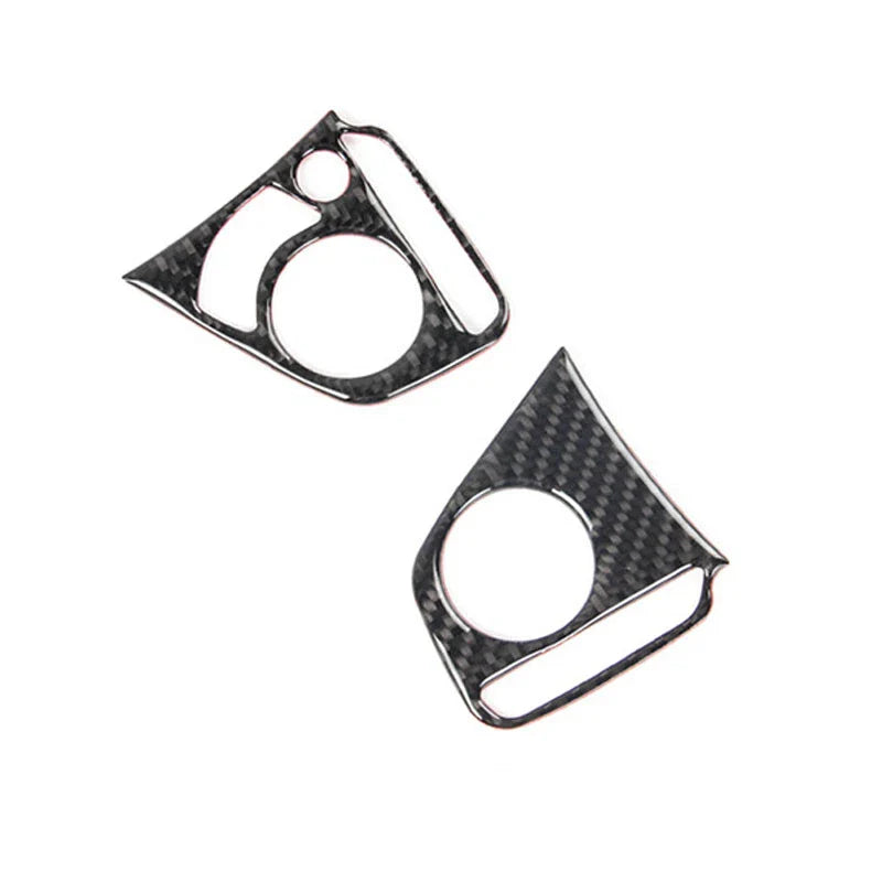 CIVIC X Carbon Fiber Steering Wheel Remote Control Button Trim fit