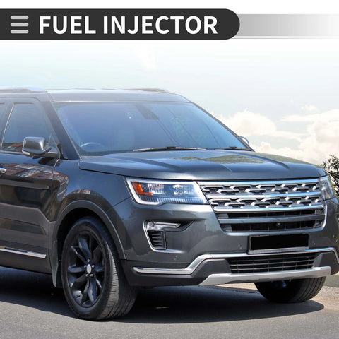 Ford Explorer 3.5L 2012-2015 - Black (2012-2015) 1 x Pc Fuel Injector