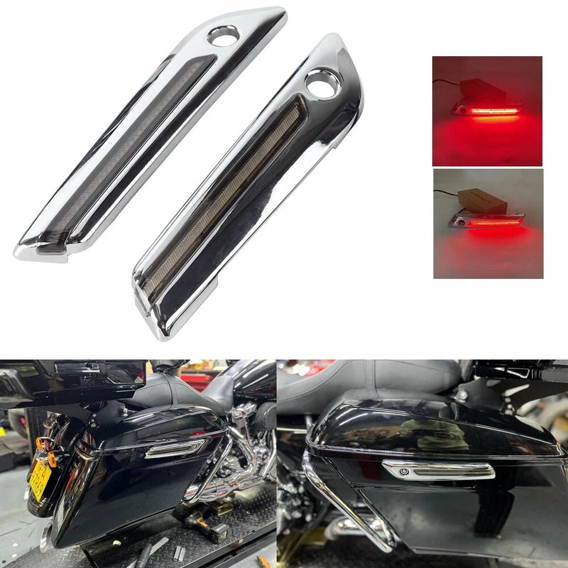 Harley Touring Electra Glide LED Saddlebag Latch Lights (2014-2023)