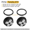 Yamaha Big Bear 350 YFM350 2 x Front Brake Drum & Dust Seal (1989–1998)