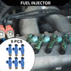 Honda Accord Blue 6 x 3.0L Fuel Injectors (2003-2007)