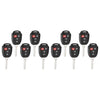 Toyota Highlander, Sequoia, RAV4, Corolla 10pc Keychain Remote Control