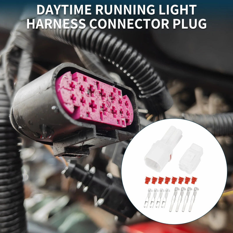 Yamaha 4-Pin Daytime Running Light Harness Connector Plug