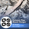 BMW 3-7 Series 4 Pcs Front & Rear Exhaust Pipe Mount Hanger