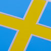 3D Metal Swedish Flag Car Emblem Badge Decal
