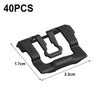 Car Windshield Clips Trim Molding Clips Stainless Steel 40PCS