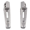 Suzuki GSXR1000 (2005-2014) Silver Rear Foot Pegs Footrests