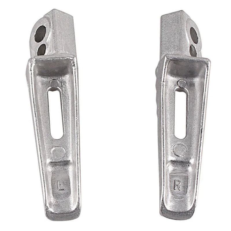 Suzuki GSXR1000 (2005-2014) Silver Rear Foot Pegs Footrests