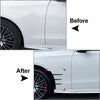 Universal Cars Black Front Rear Side Fender Vents Air Vent Trim