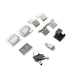 Harley Touring Electra Glide Tour Trunk Latches & Hinges Lock (1988-2013)