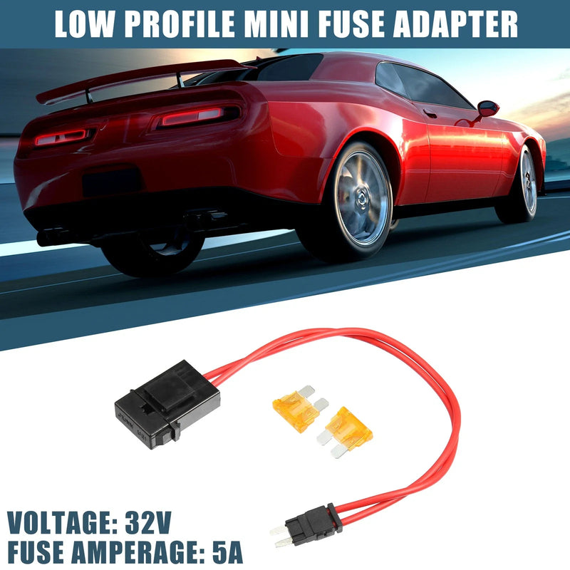 Car Boat 5A Blade Style Mini Fuse Adapter Tap Kit