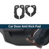 Infiniti QX50 (2018-2024) Black 1 Set Anti Kick Pad Sticker Protector