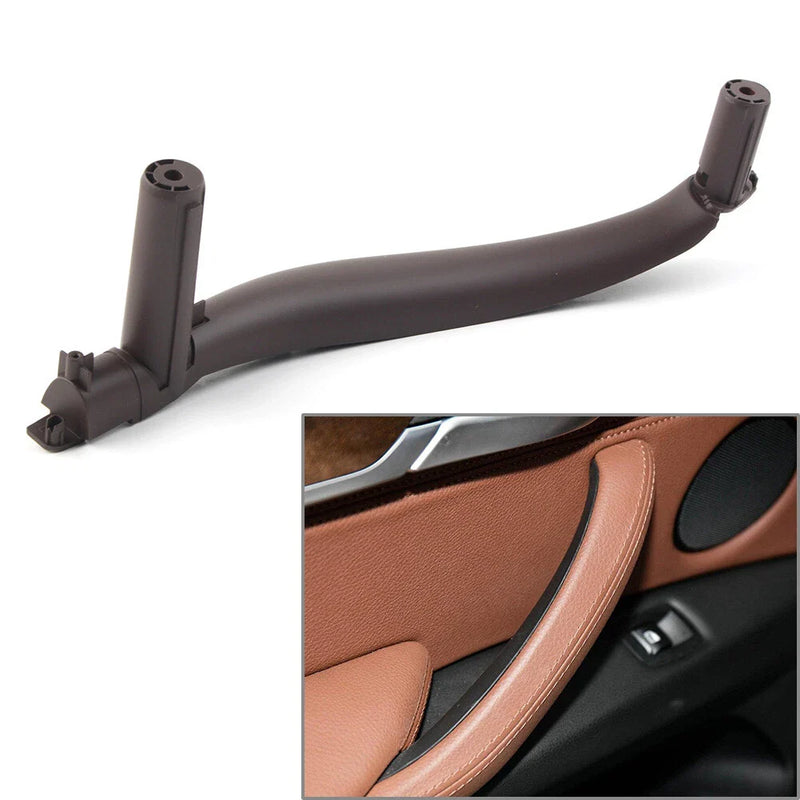 BMW X5 X6 Mocha Left Interior Door Pull Handle Trim Cover (2014-2020)