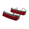 Harley Touring Street Glide Black Saddlebag Run Brake Tail Light (2014-2023)