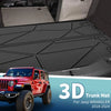 Jeep Wrangler (2018-2024) with Speaker Models Cargo Liner Rear Trunk Mat