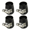 Car Model 4pc 6AN Hex Hose Finisher Clamp Aluminum Alloy