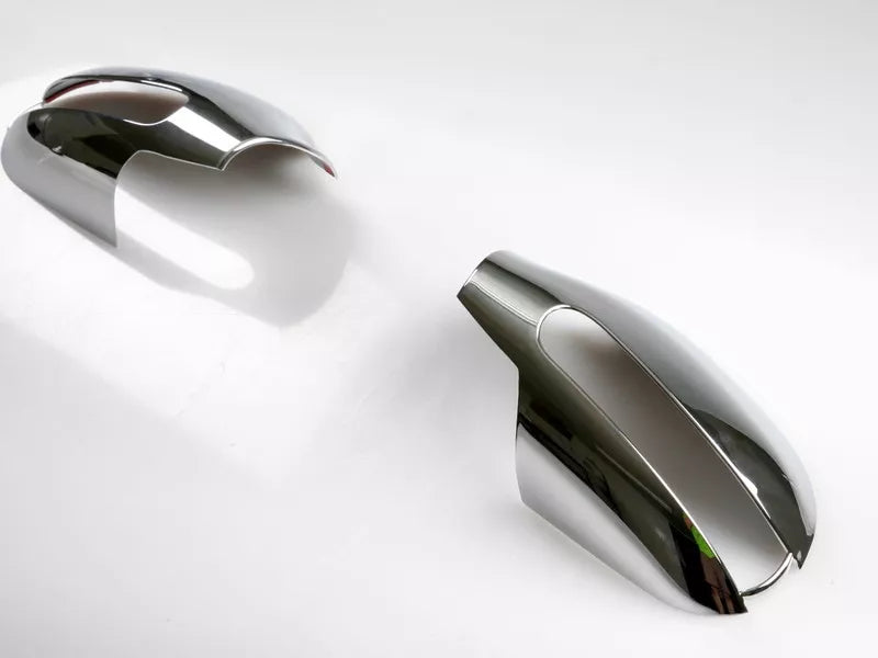 Mercedes Benz W168 R170 W208 CLK SLK Chrome Door Mirror Covers (1997-2006)