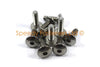 207pcs Universal Stainless Steel Motorcycle Fairing & Frame Bolt Groove Clip