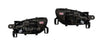 Nissan Navara NP300 D23 2 x Inner Door Handles Black Chrome (2015-2023)
