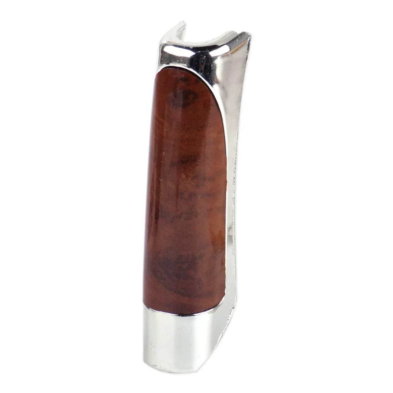 Universal Car Hand Brake Handle Sleeve Cover Protector Trim Imitation Wood