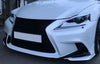 Lexus IS300 Black Headlight Eyelid Covers (2013-2016)