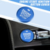 Ford Mustang Engine Start Stop Ignition Button Cover Decal (15-21)