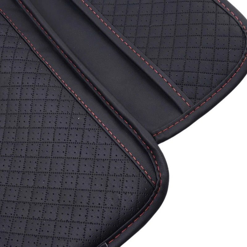 Car - Side Storage Pocket Center Console Armrest Box Mat Cushion Cover