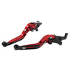 Yamaha FJR 1300, XJR1300 CNC Red Extendable Brake Clutch Levers (2004-2020)
